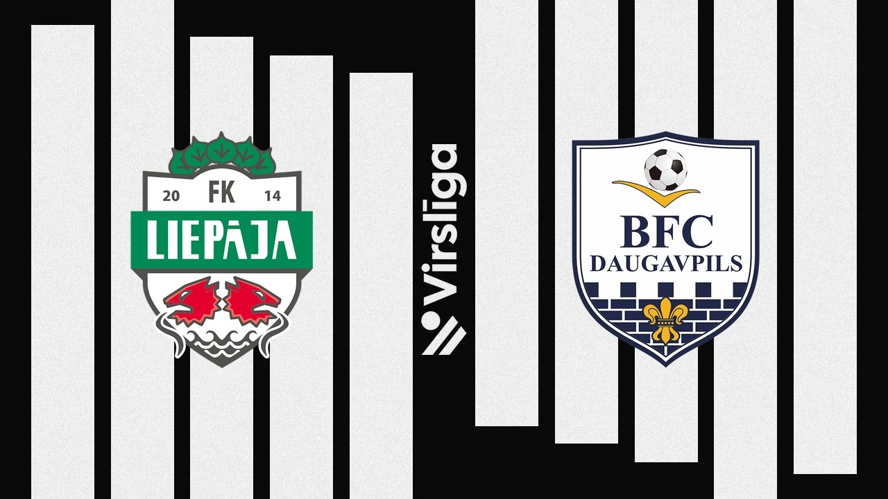 Liepāja vs Daugavpils poster