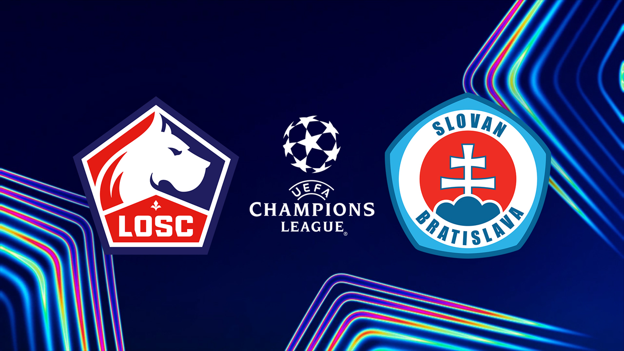 Lille vs Slovan Bratislava poster