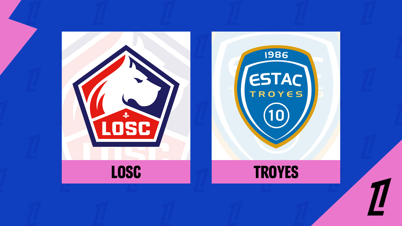 Lille vs Troyes poster