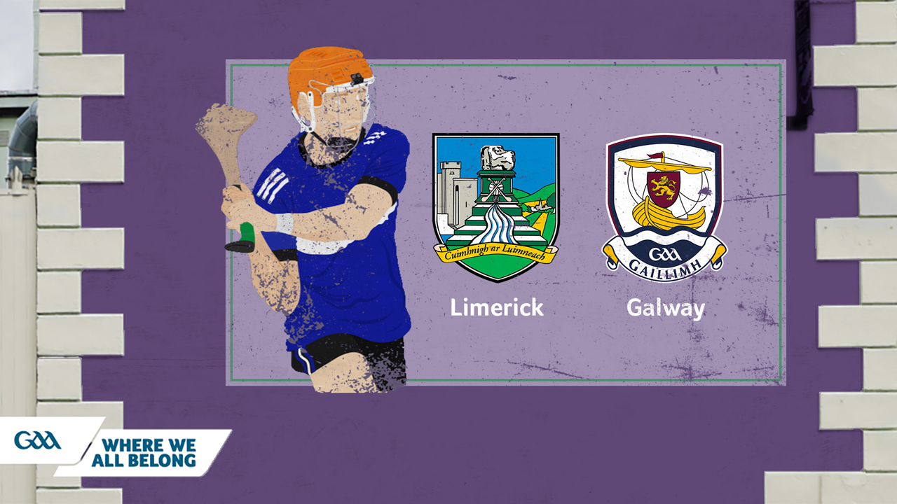 Limerick GAA Hurling vs Galway GAA Hurling poster