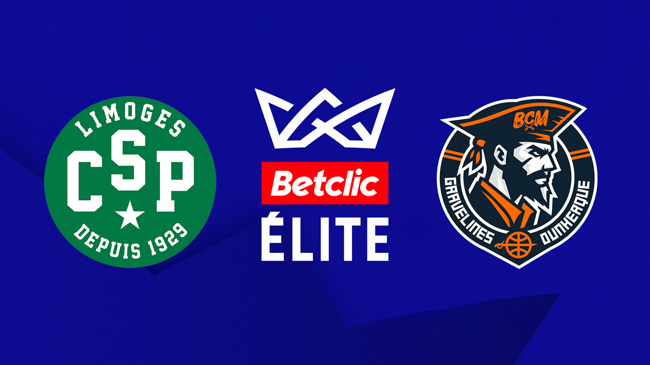 Limoges vs Gravelines-Dunkerque poster