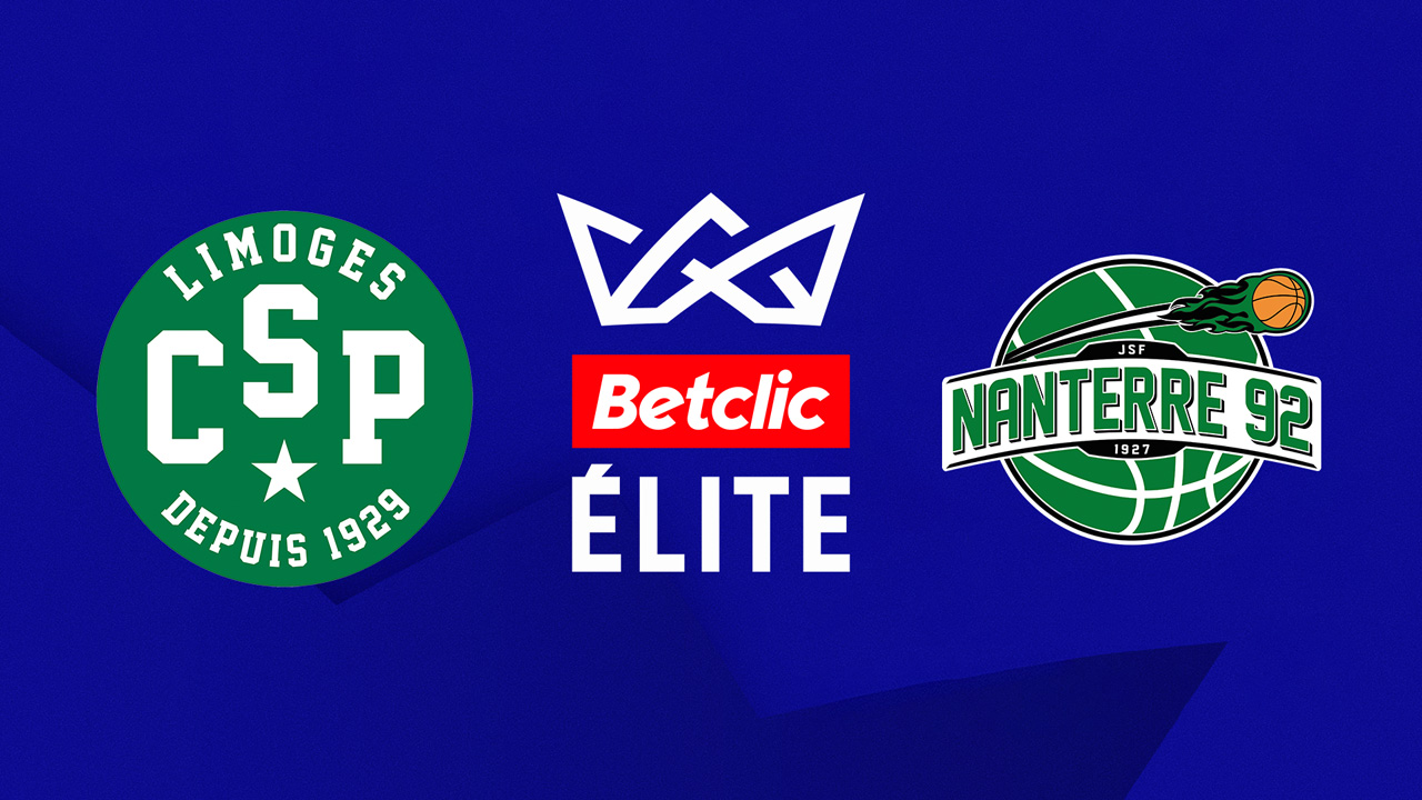 Limoges vs Nanterre poster