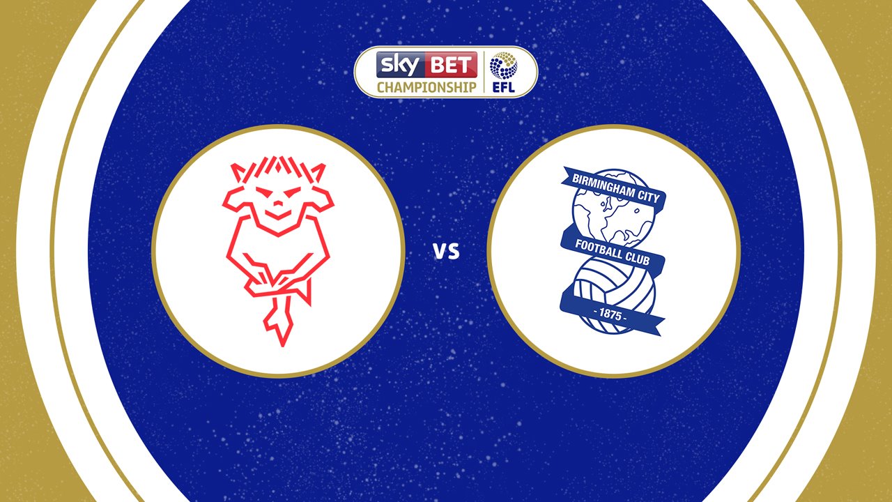 Lincoln City vs Birmingham City poster