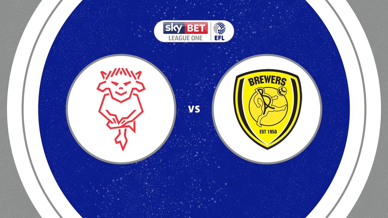 Lincoln City vs Burton Albion poster