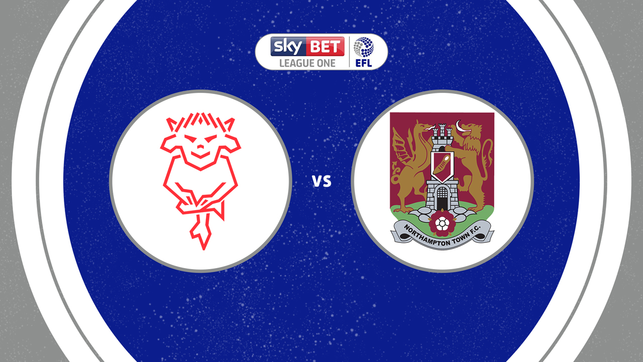 Lincoln City vs Northampton Town poster