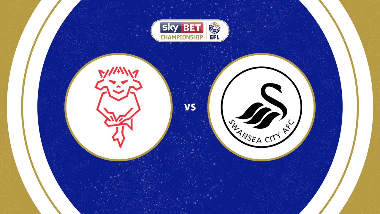 Lincoln City vs Swansea City poster