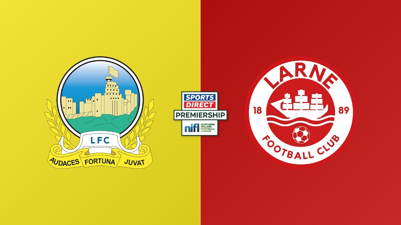 Linfield vs Larne poster
