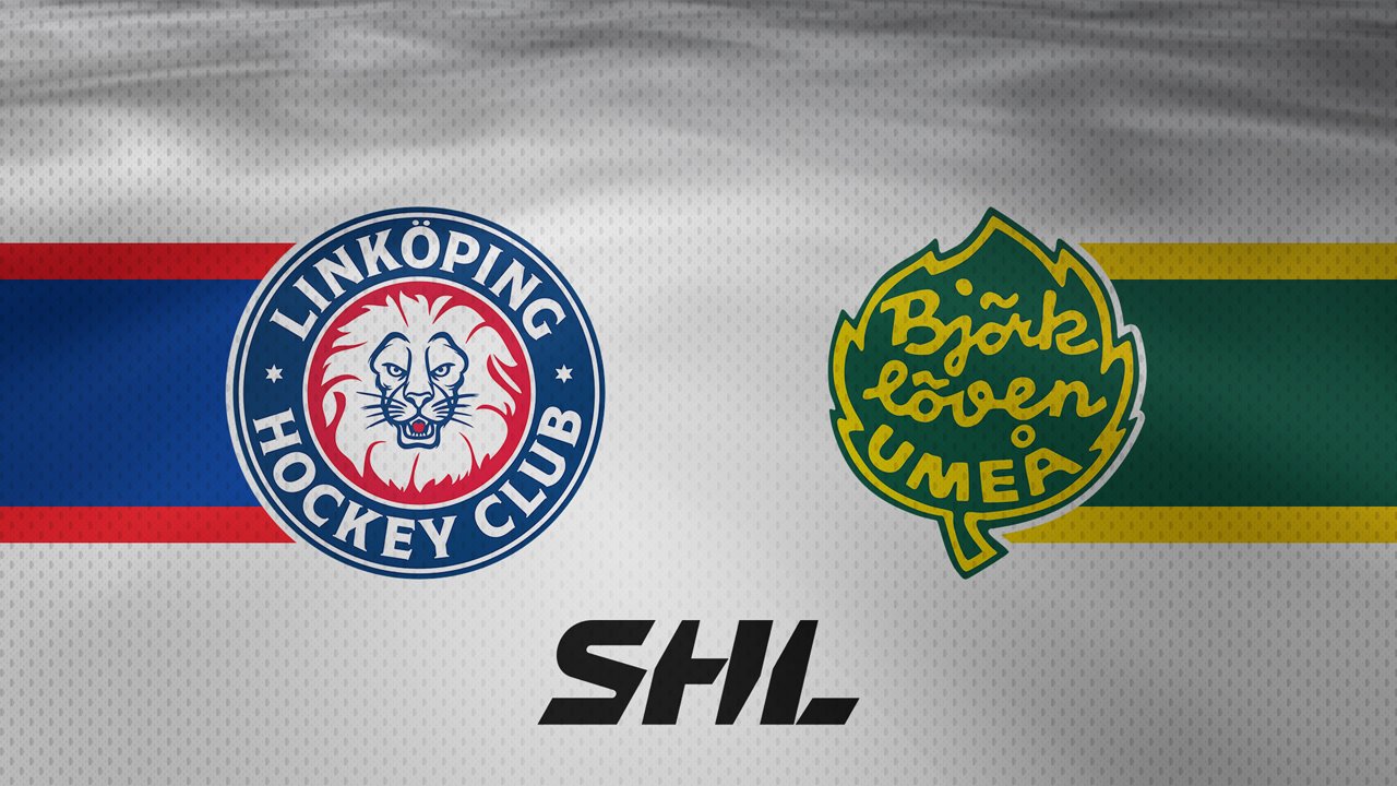 Linköpings HC vs IF Björklöven poster