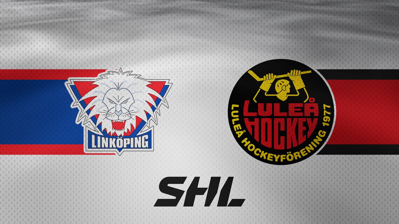 Linköpings HC vs Luleå HF poster