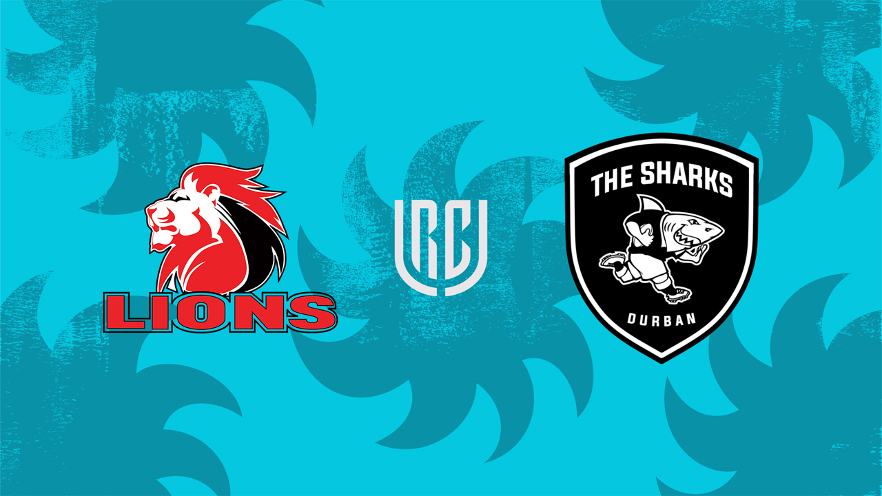 Lions vs The Sharks poster