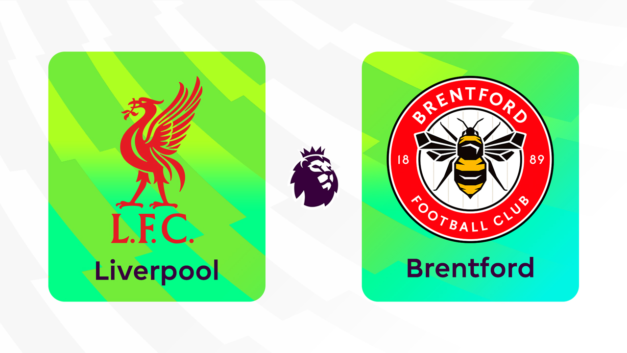Liverpool vs Brentford poster