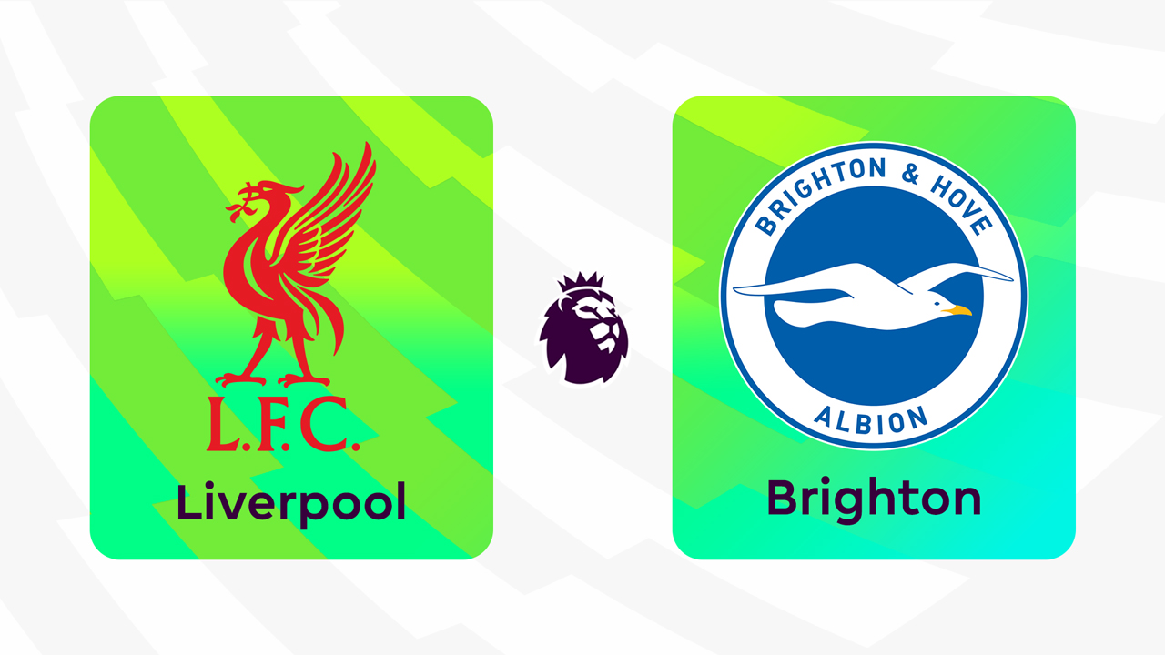 Liverpool vs Brighton and Hove Albion poster