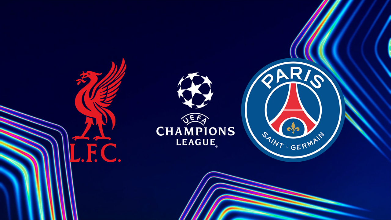 Liverpool vs Paris SG poster