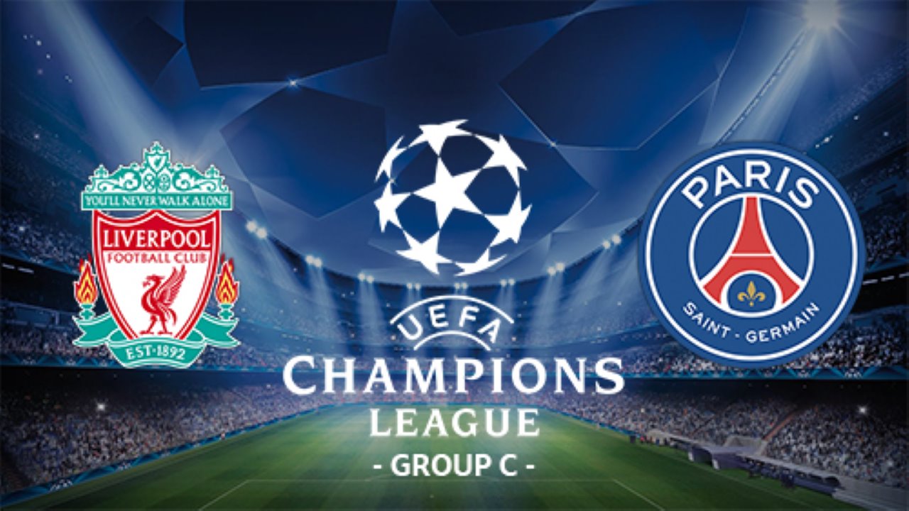 Liverpool vs Paris SG poster