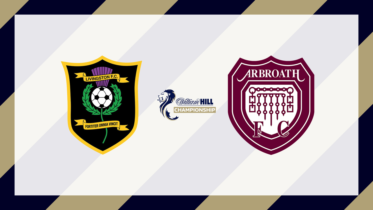 Livingston vs Arbroath poster
