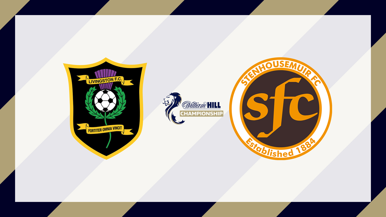 Livingston vs Stenhousemuir poster