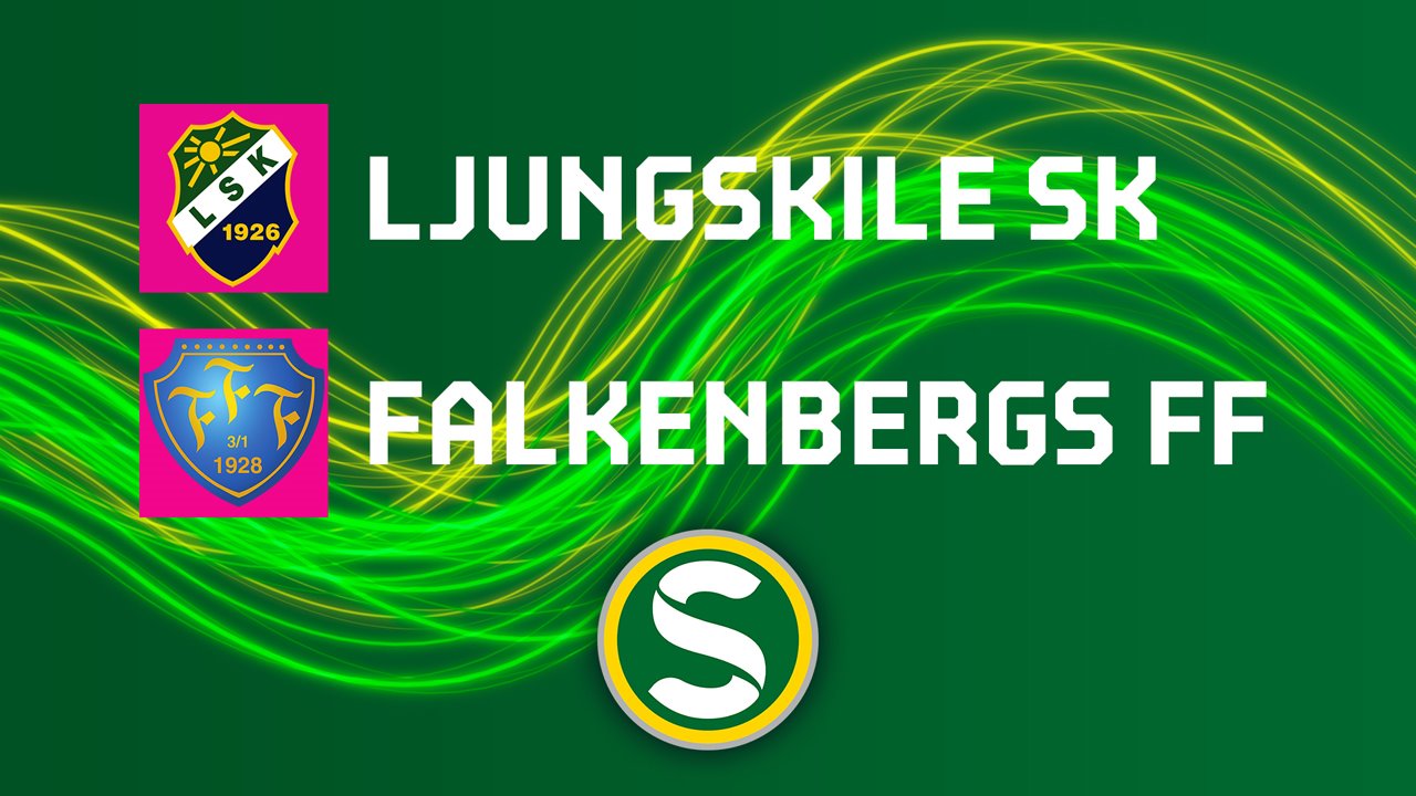 Ljungskile vs Falkenberg poster