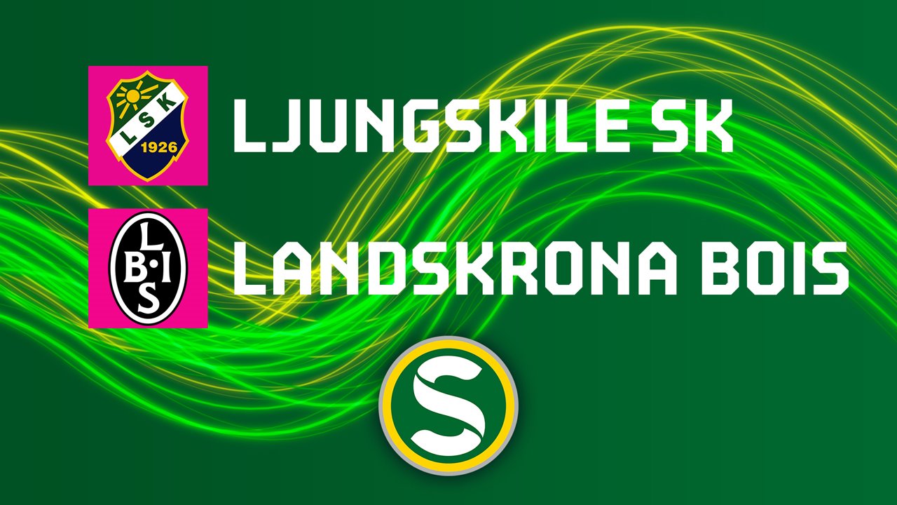 Ljungskile vs Landskrona poster