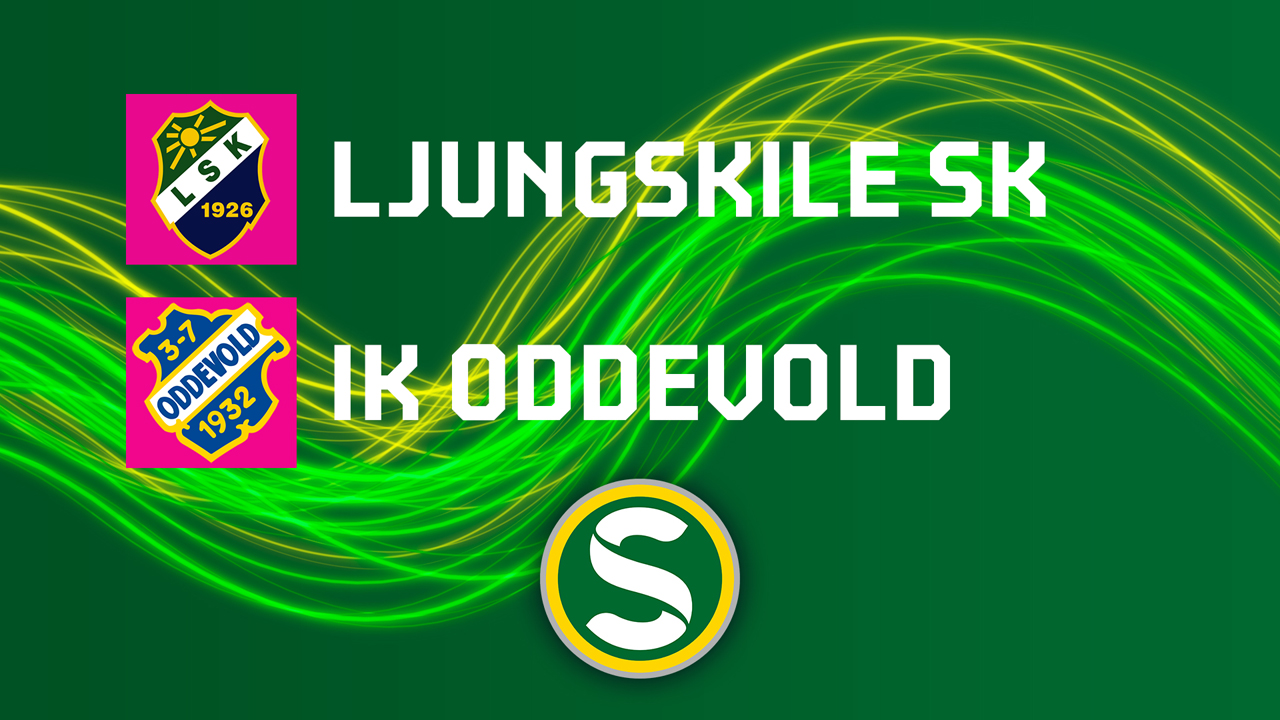 Ljungskile vs Oddevold poster