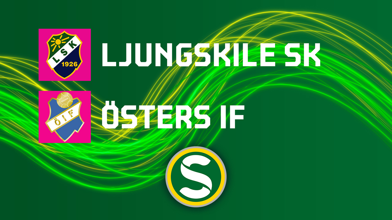 Ljungskile vs Öster poster