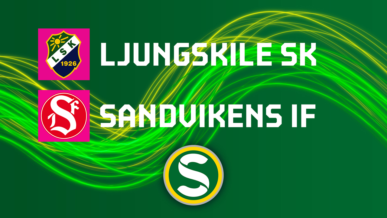 Ljungskile vs Sandvikens poster