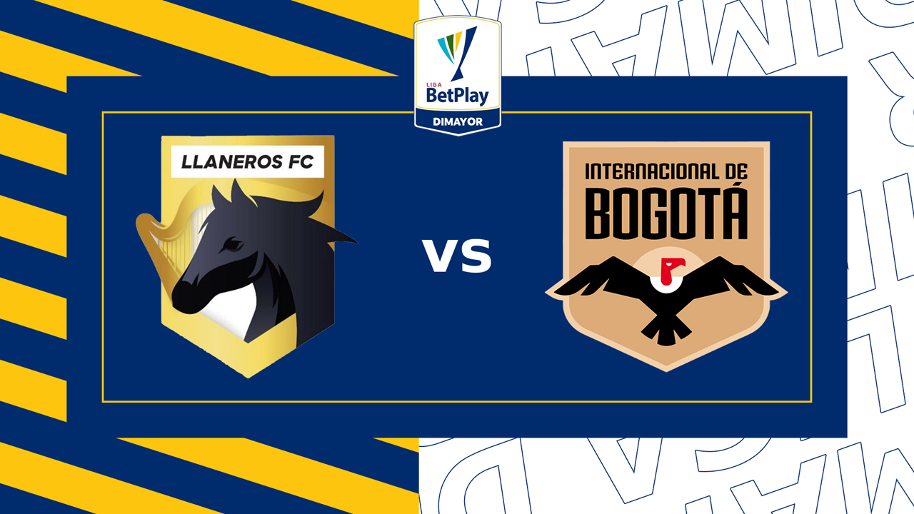 Llaneros vs Internacional de Bogotá poster