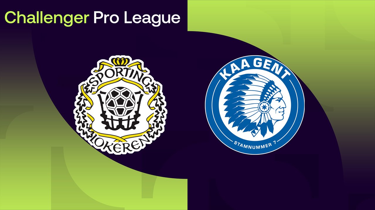 Lokeren vs Jong Gent poster