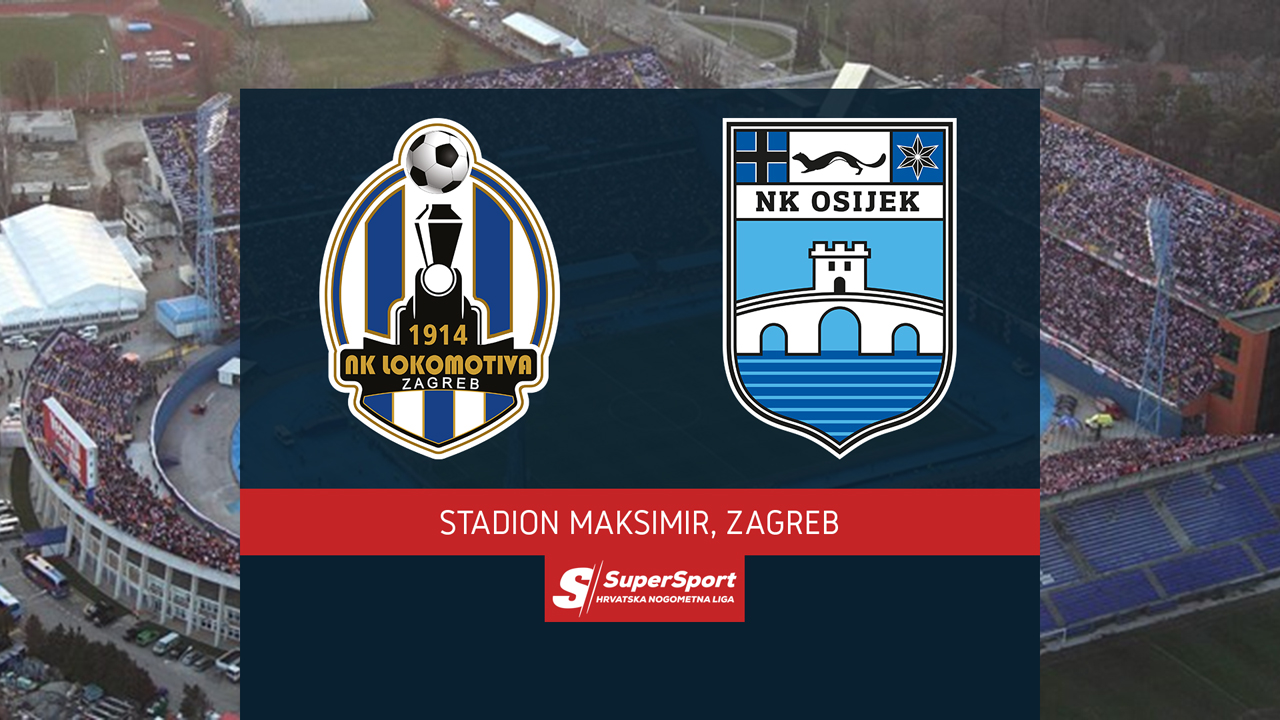 Lokomotiva Zagreb vs Osijek poster
