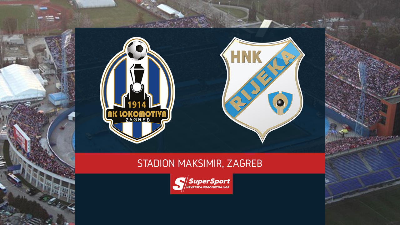 Lokomotiva Zagreb vs Rijeka poster