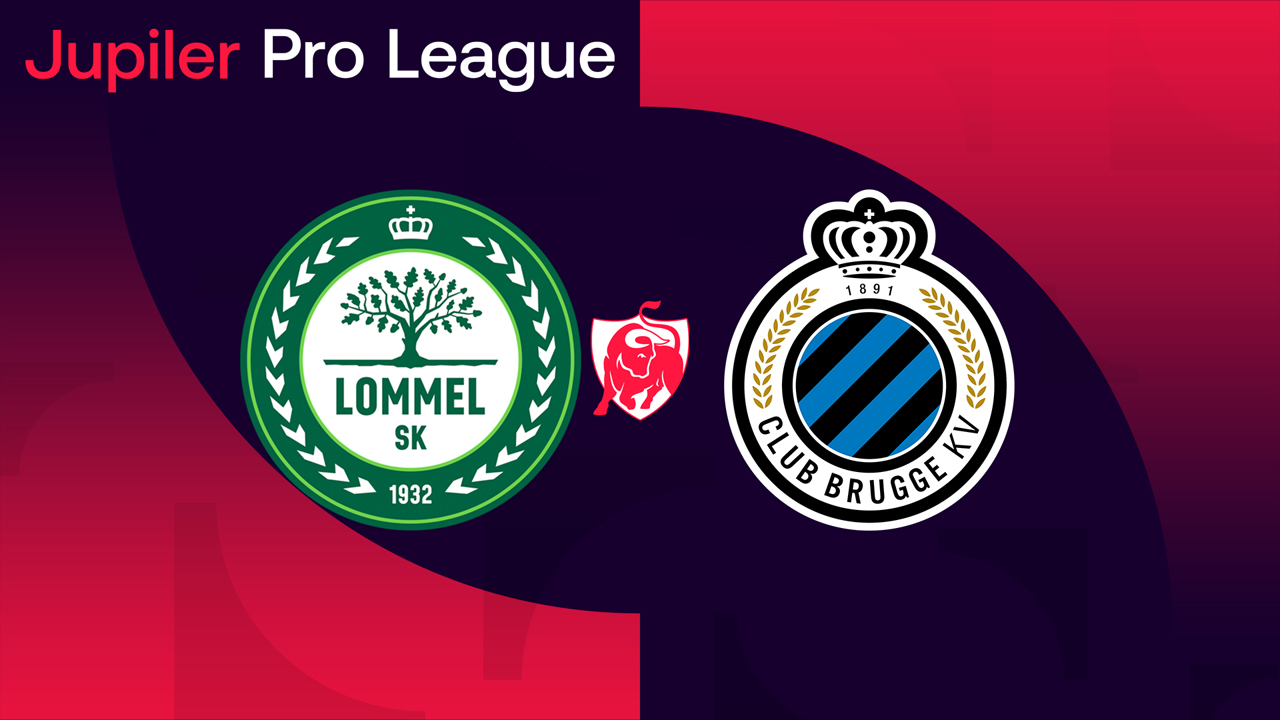 Lommel vs Club Brugge poster