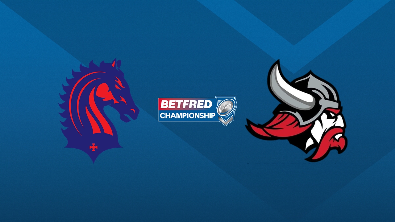 London Broncos vs Goole Vikings poster