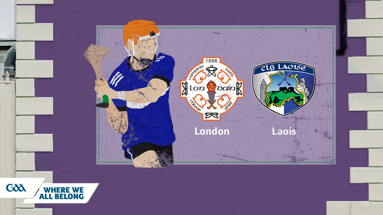 London GAA Hurling vs Laois GAA Hurling poster
