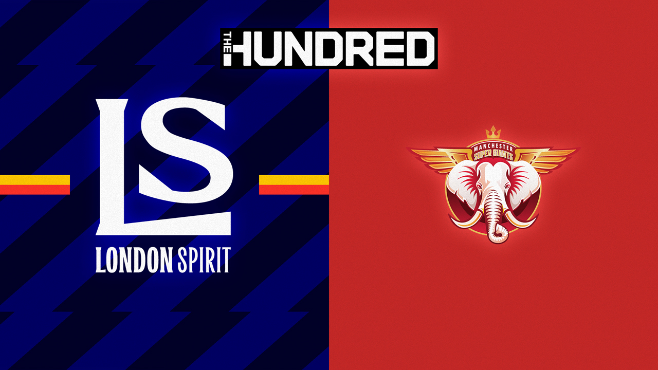 London Spirit vs Manchester Super Giants poster