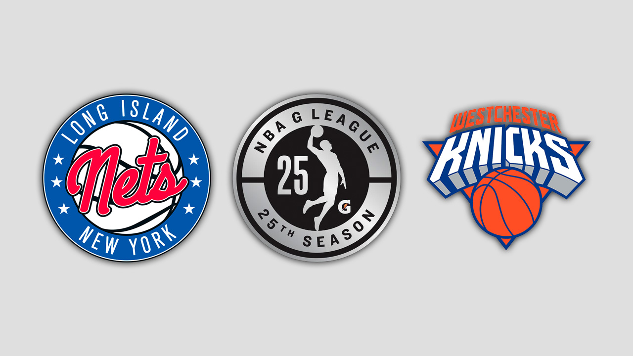 Long Island Nets vs Westchester Knicks poster