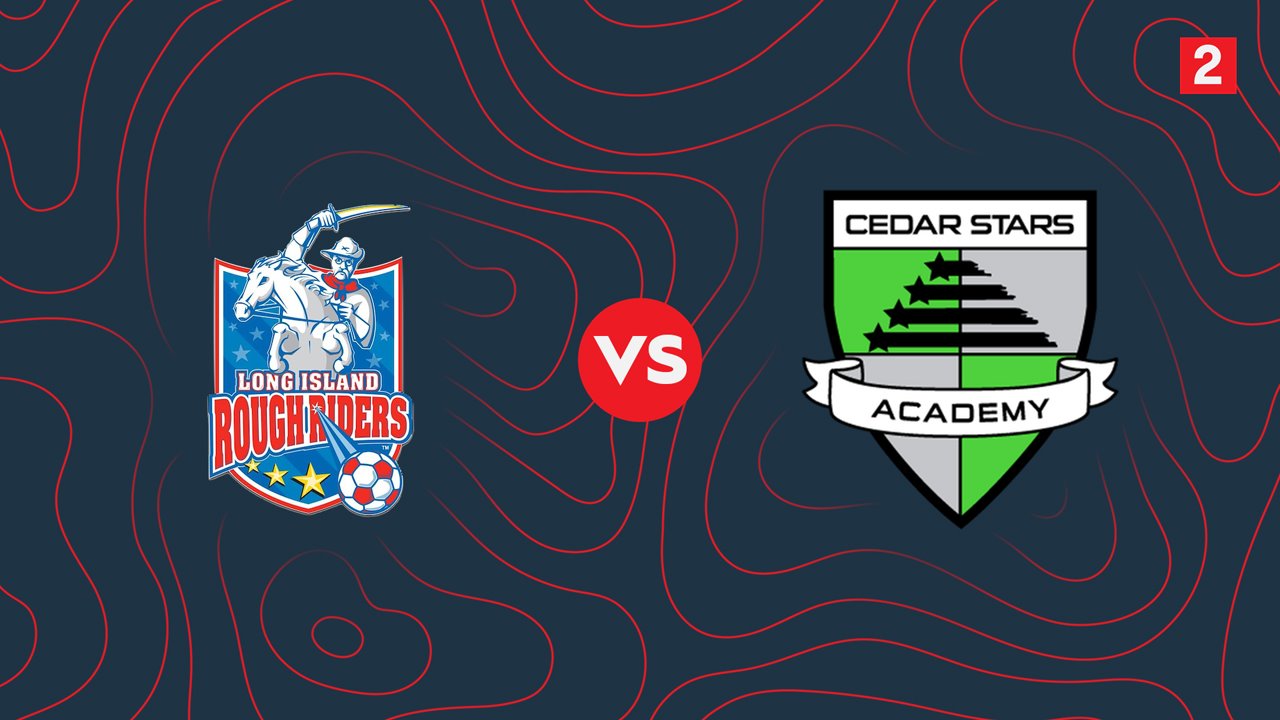 Long Island Rough Riders vs Cedar Stars Rush poster