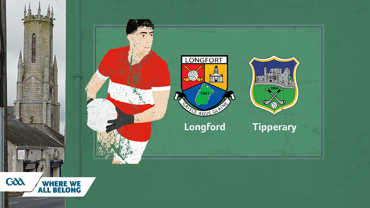 Longford GAA Football vs Tipperary GAA Football poster