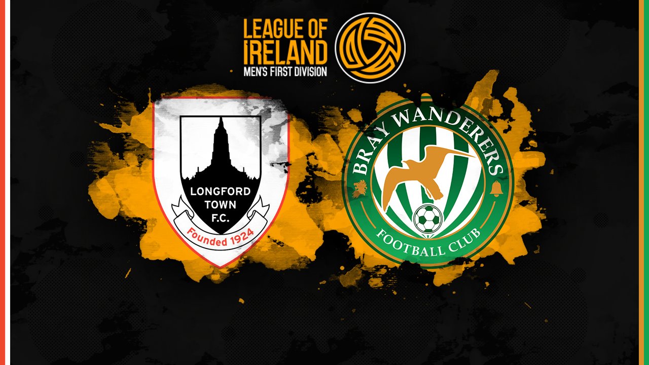 Longford Town vs Bray Wanderers poster