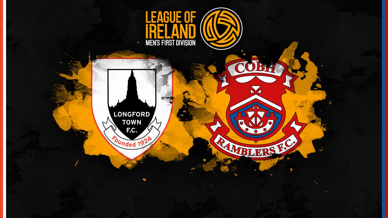 Longford Town vs Cobh Ramblers poster
