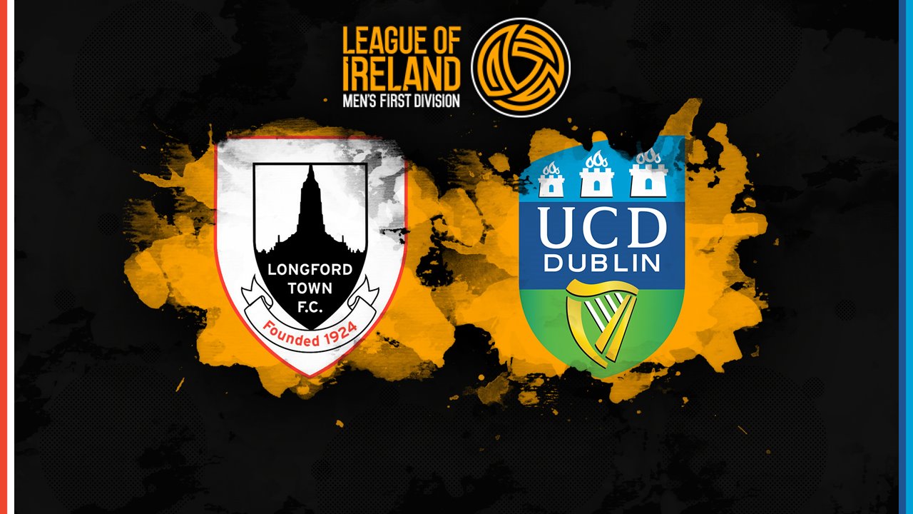 Longford Town vs UCD poster