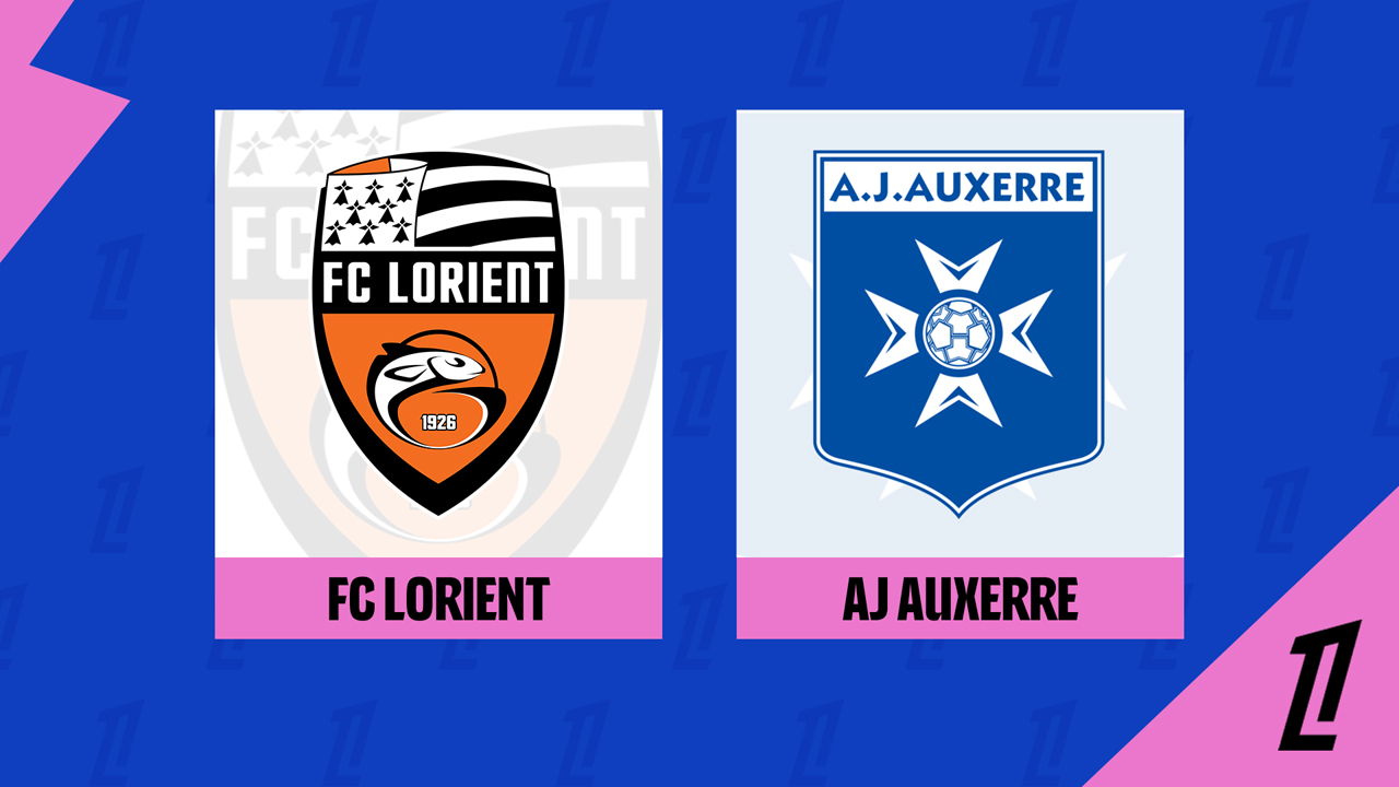 Lorient vs Auxerre poster
