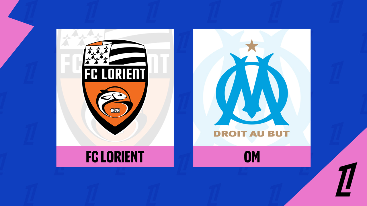 Lorient vs Marseille poster