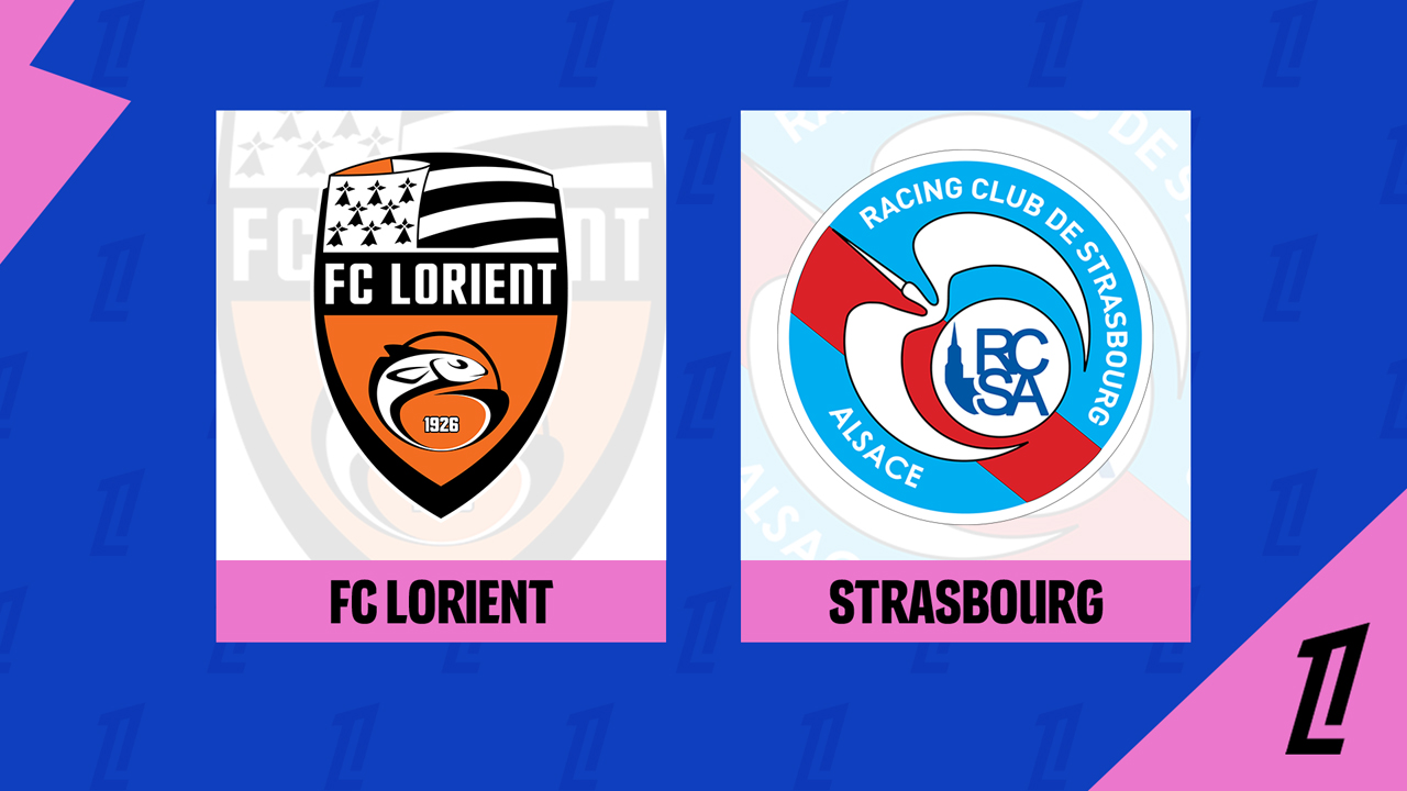 Lorient vs Strasbourg poster