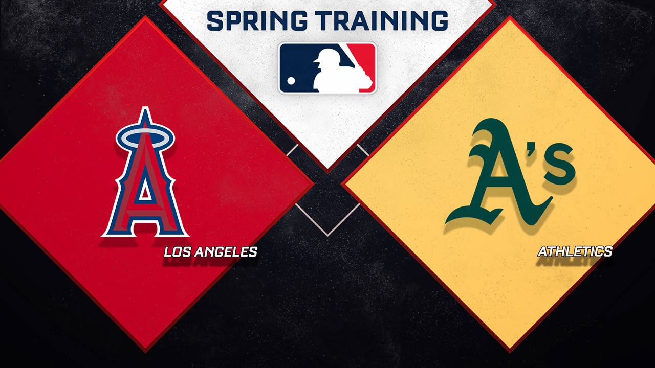 Los Angeles Angels vs Athletics poster