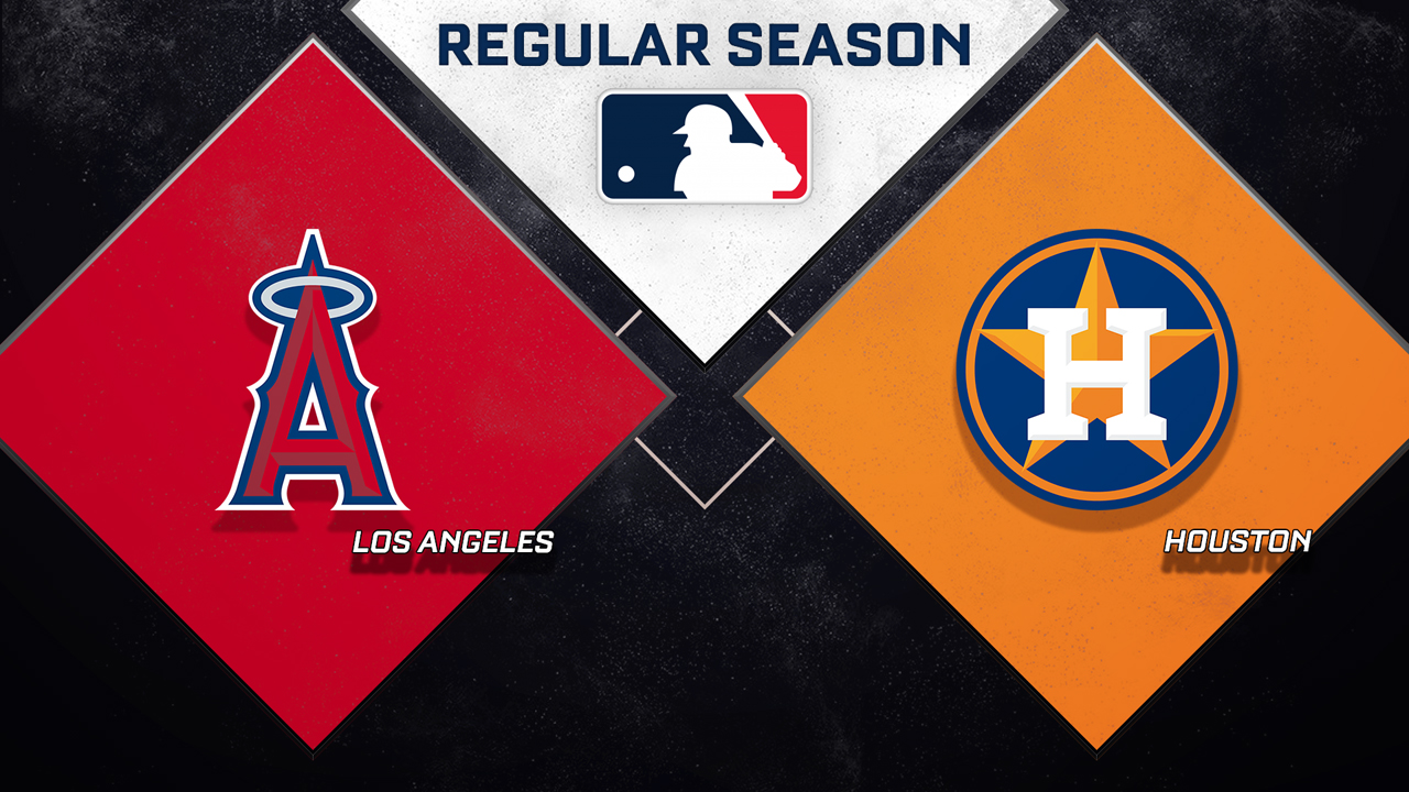 Los Angeles Angels vs Houston Astros poster
