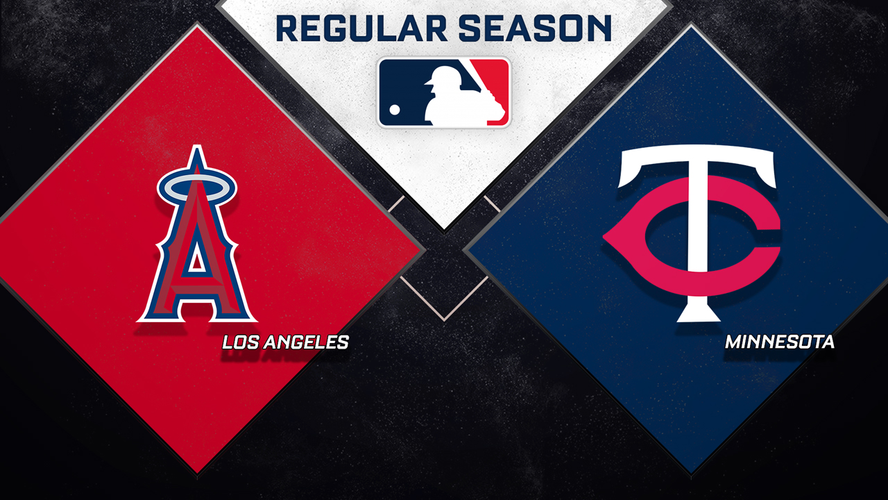 Los Angeles Angels vs Minnesota Twins poster
