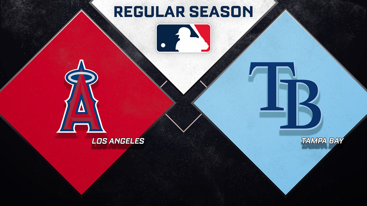 Los Angeles Angels vs Tampa Bay Rays poster