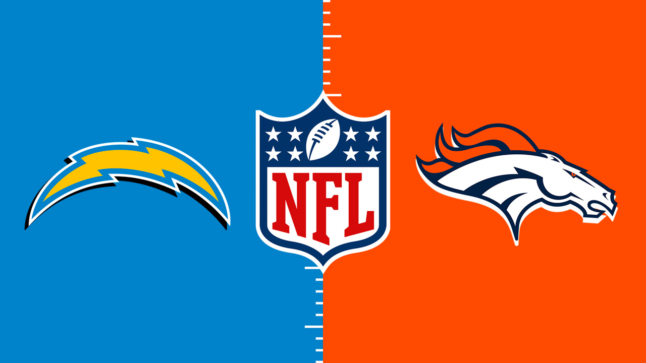 Los Angeles Chargers vs Denver Broncos poster