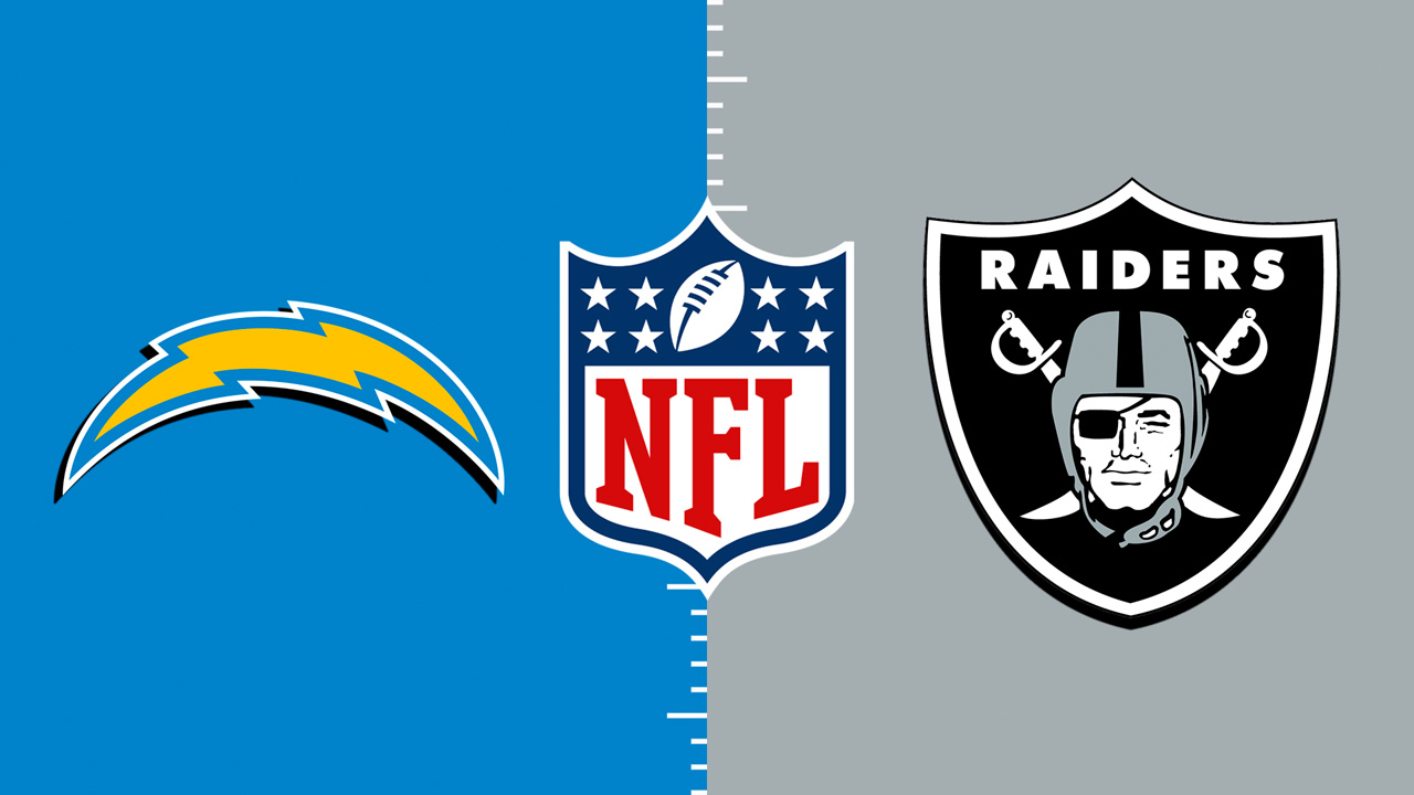 Los Angeles Chargers vs Las Vegas Raiders poster