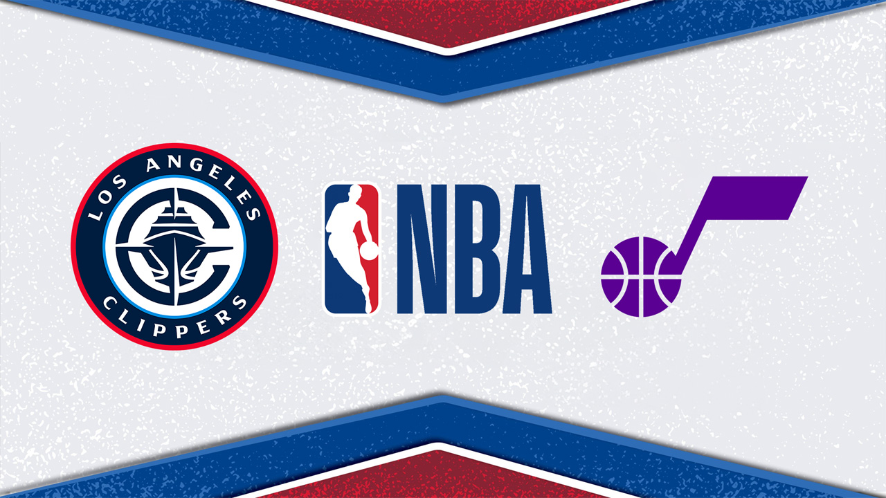 Los Angeles Clippers vs Utah Jazz poster