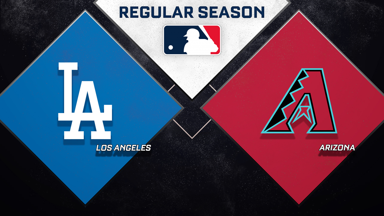 Los Angeles Dodgers vs Arizona Diamondbacks poster